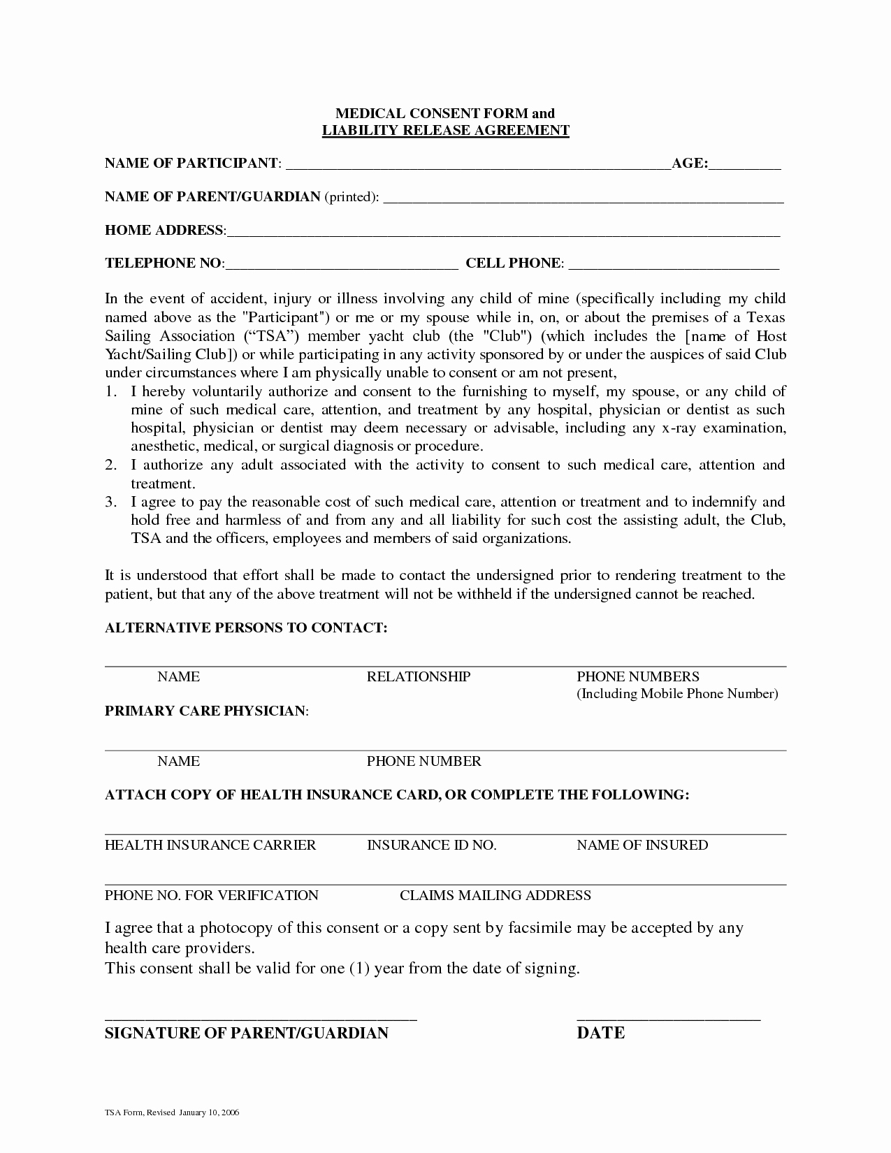 Medical Authorization form Template Unique Consent form to Release Medical Information Images