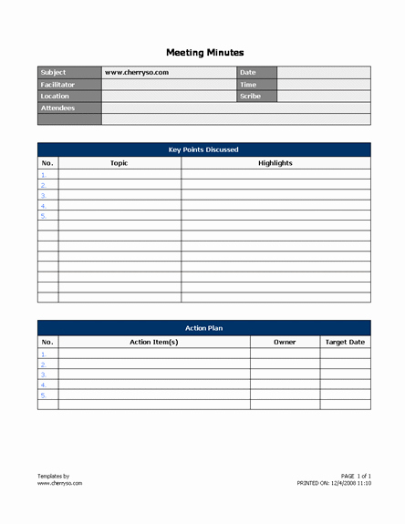 Meeting Notes Template Free Awesome Meeting Minutes Template Word Templates