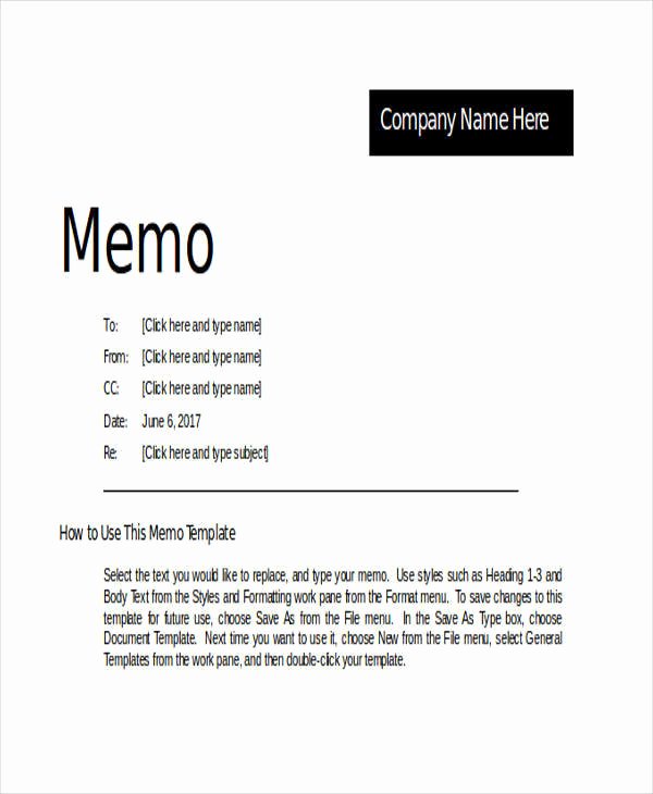 Memorandum Templates for Word Luxury Blank Memo 8 Examples In Word Pdf