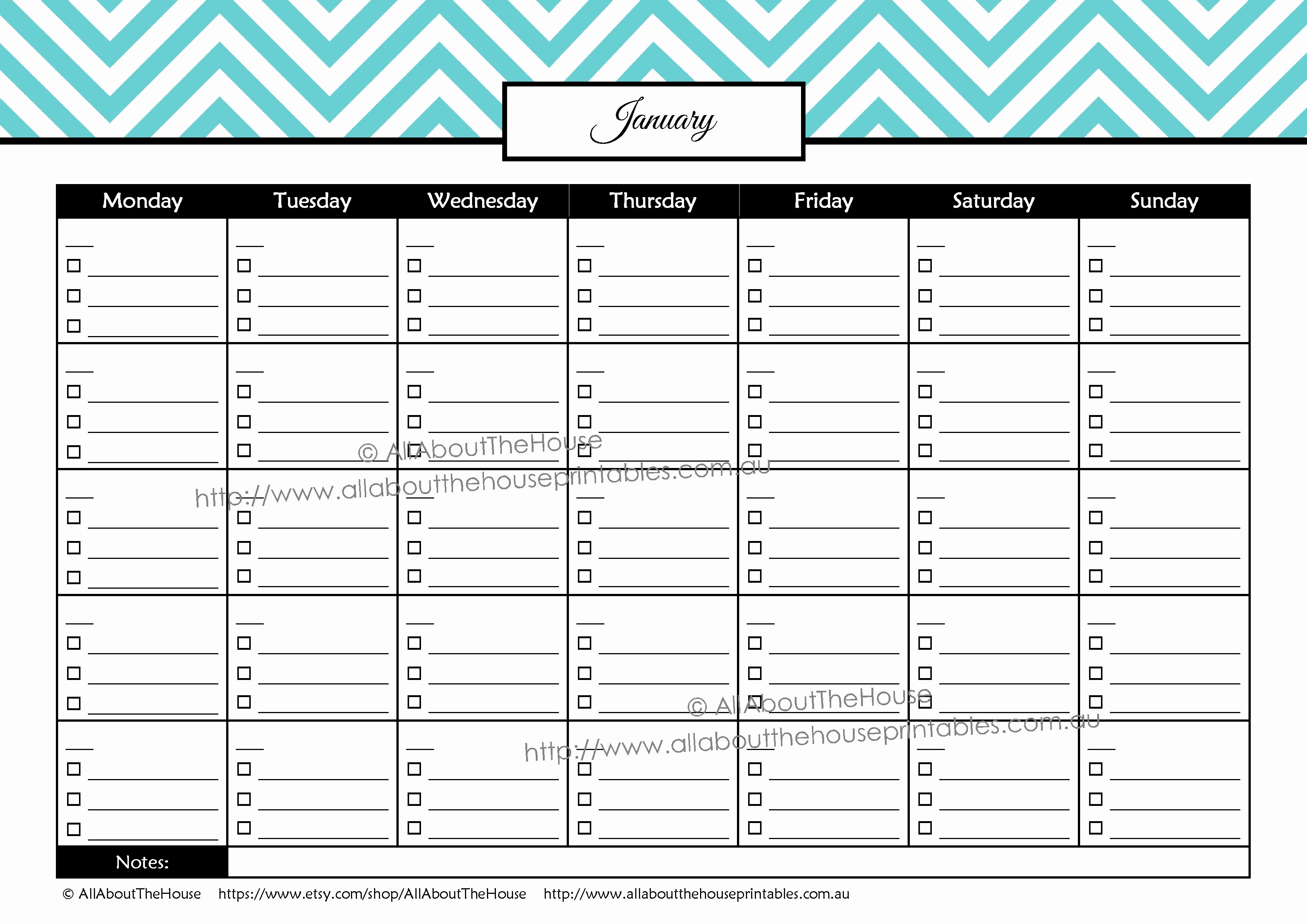 Monthly Budget Calendar Template Beautiful Printable Debt Tracker