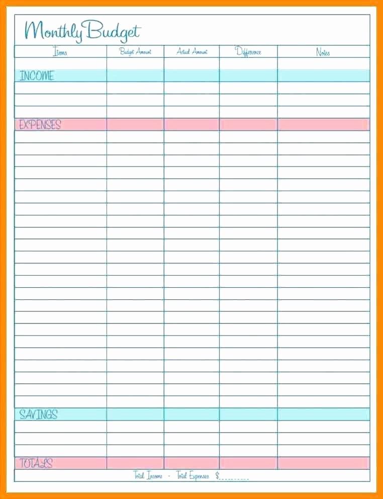 Monthly Budget Calendar Template Elegant 6 Free Monthly Bud Template Bud Worksheet Template