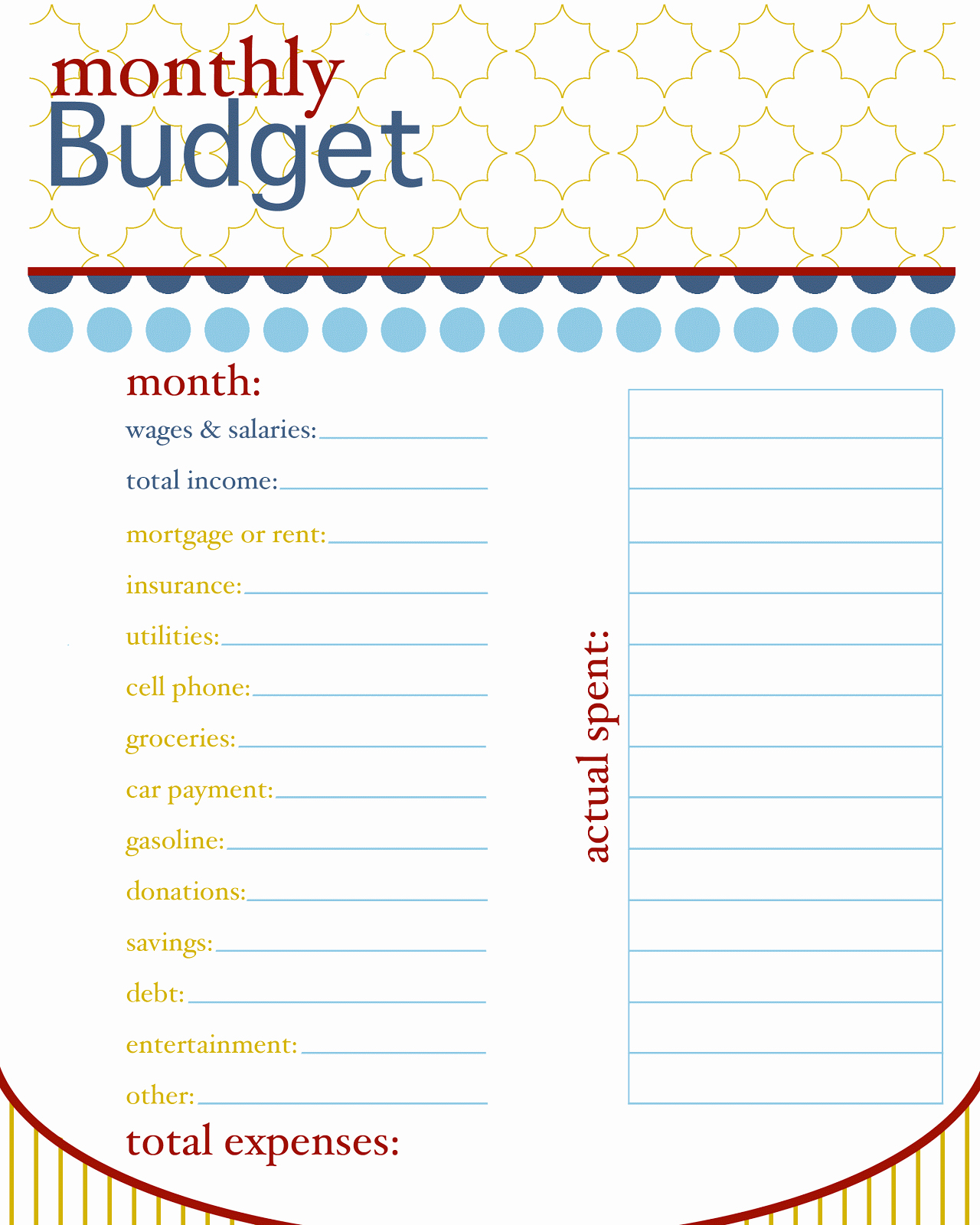 Monthly Budget Calendar Template Elegant Sissyprint Freebie Friday Monthly Dinner Calendar