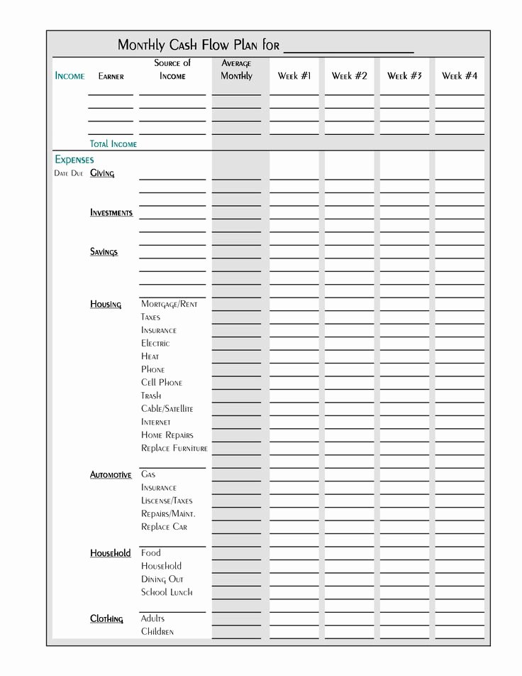Monthly Budget Template Pdf Awesome Free Printable Bud Worksheet Template