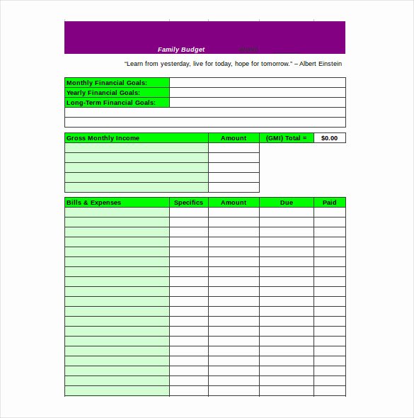 Monthly Budget Template Pdf Elegant Simple Personal Bud Template