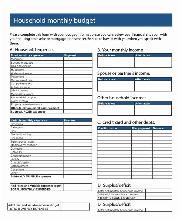 Monthly Expense Report Template Lovely 41 Expense Report Templates Word Pdf Excel