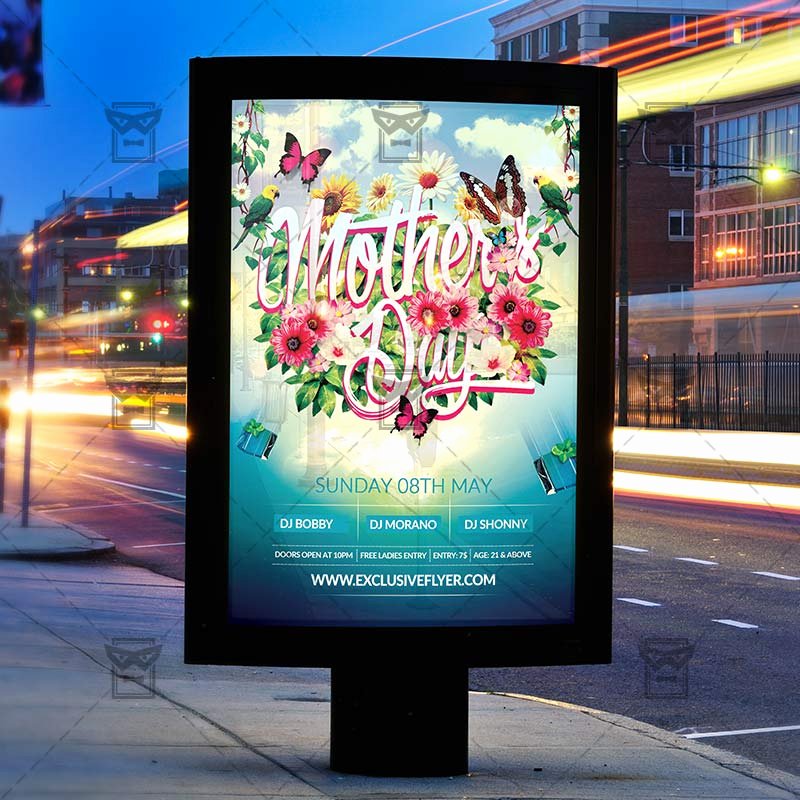 Mother Day Flyer Template Free Fresh Mother’s Day – Premium Flyer Template Cover