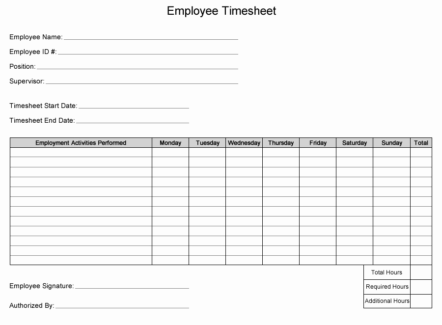 Multiple Employee Timesheet Template Awesome Free Printable Multiple Employee Time Sheets Printable Pages