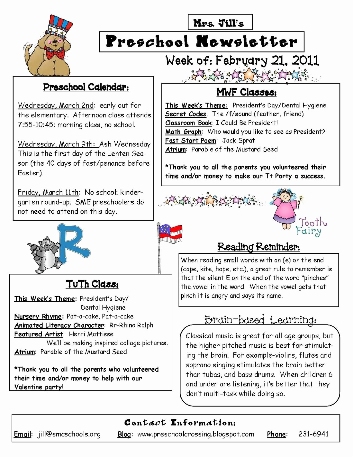 Newsletter Template for Preschool Elegant Preschool Crossing Here is An Example Of My Weekly Newsletter