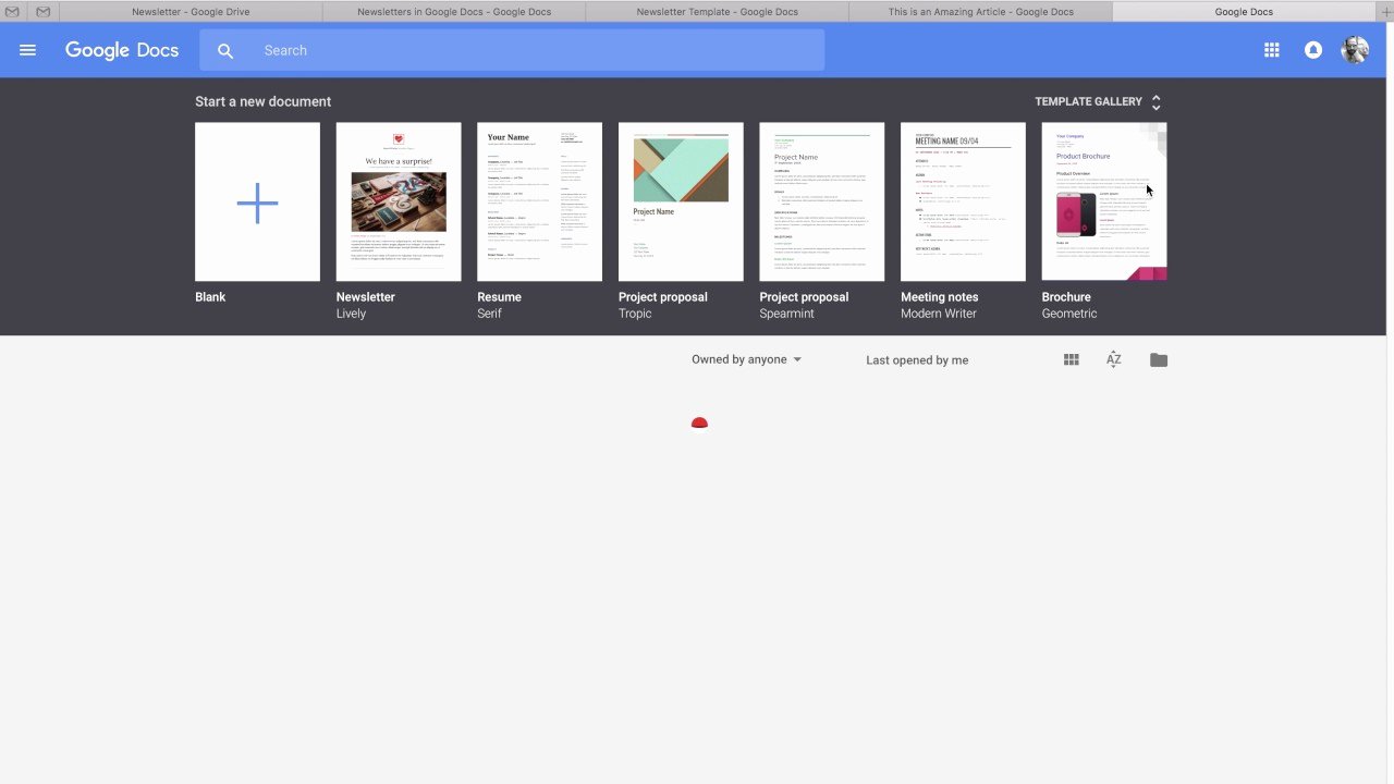 Newsletter Templates Google Docs New Newsletter In Google Docs