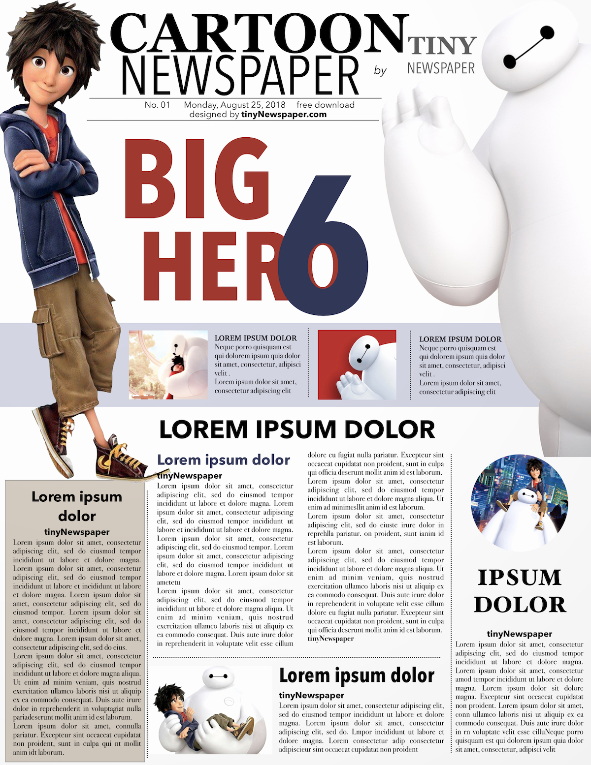 newspaper template free newspaper template free word