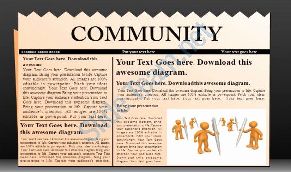 Newspaper Template for Ppt Best Of Powerpoint Newspaper Template – 21 Free Ppt Pptx Potx