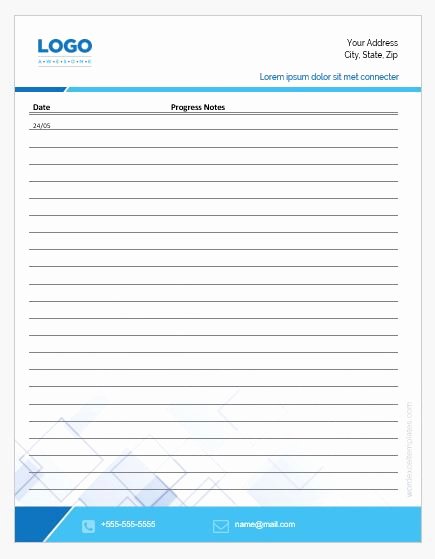 Nursing Progress Notes Template Awesome 5 Nursing Progress Notes Templates for Ms Word