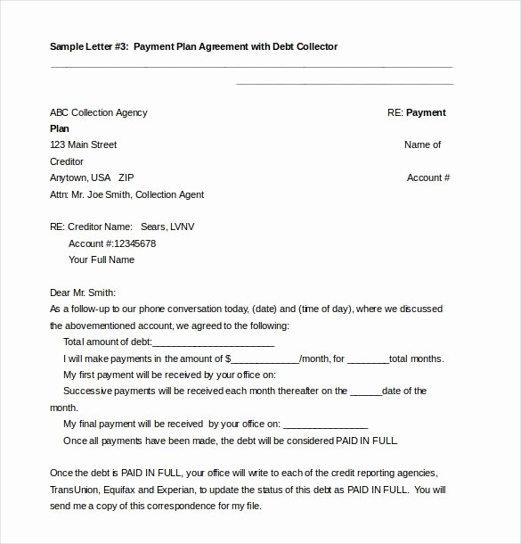 Payment Agreement Contract Template Elegant Payment Agreement Template