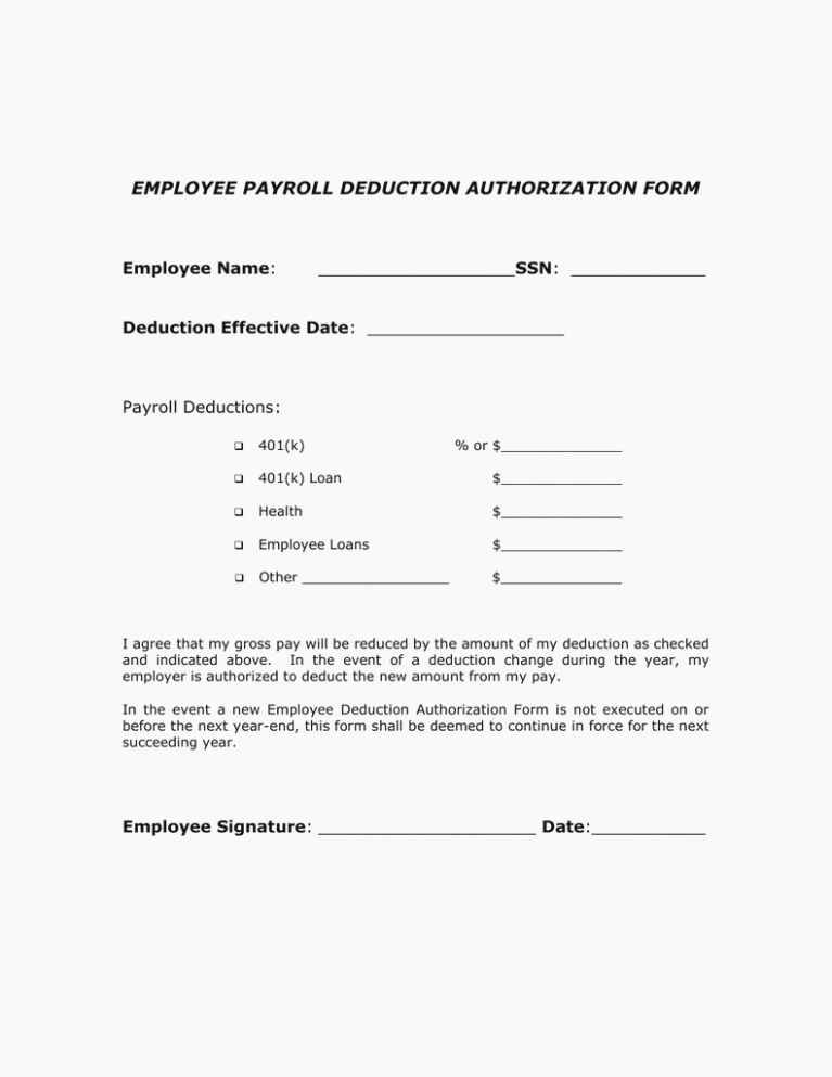 Payroll Deduction form Template Fresh Seven Ways How to Get