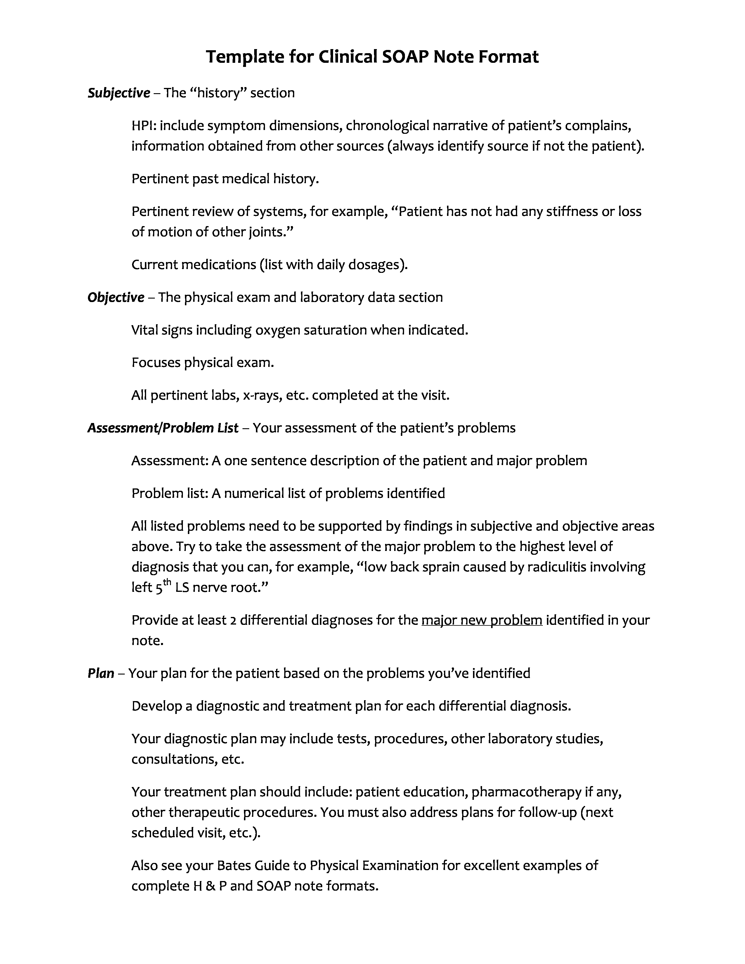 Pediatric soap Note Template Best Of Blank 6 Pediatric Massage soap Note Template Example