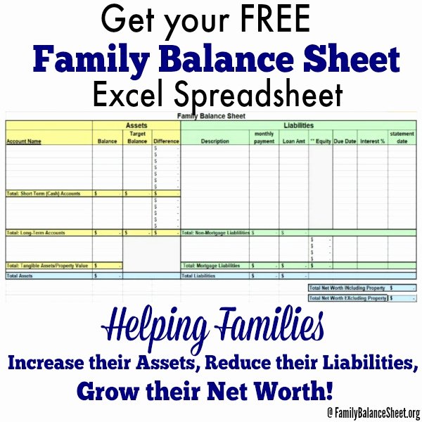 Personal Balance Sheet Template Excel Best Of Rockstar Finance Directory Blog Family Balance Sheet