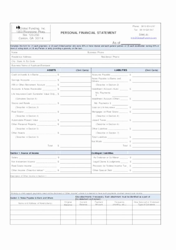 Personal Balance Sheet Template Excel Inspirational Personal Balance Sheet Template