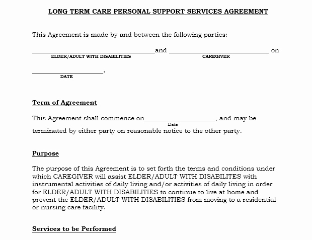 Personal Service Contract Template Elegant Professional Services Agreement Templates 24 Free