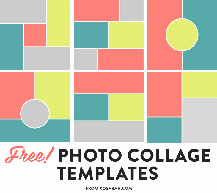 Photo Collage Template Word Unique Shop Collage Template