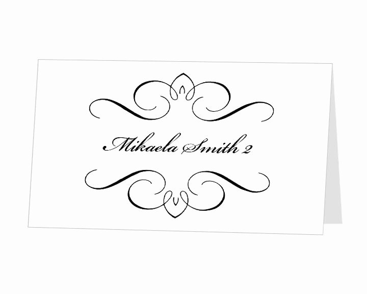 Place Card Template Word Inspirational Printable Place Card Template Instant Download Escort