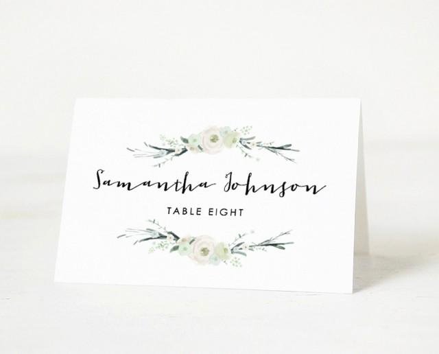 Placement Card Template Word Beautiful Printable Place Card Template Wedding Place Card Name