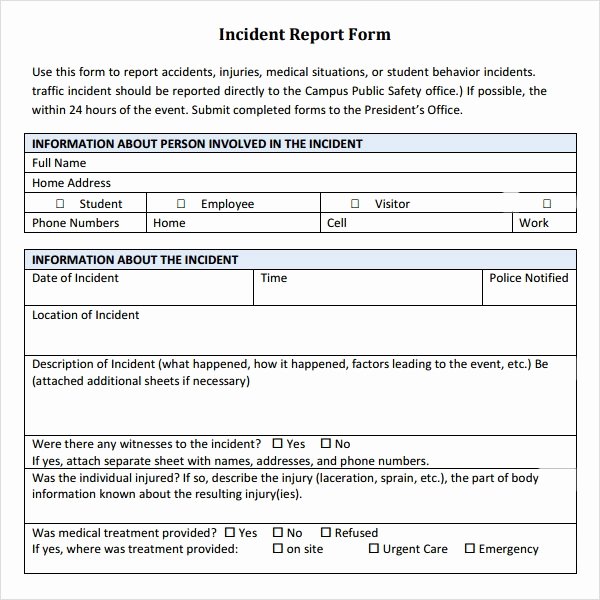 Police Report Template Pdf Beautiful Sample Police Report 5 Documents In Pdf