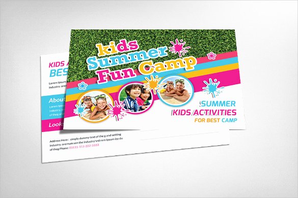 Postcard Template for Kids Awesome Advertising Postcard Template – 22 Free Psd Vector Eps