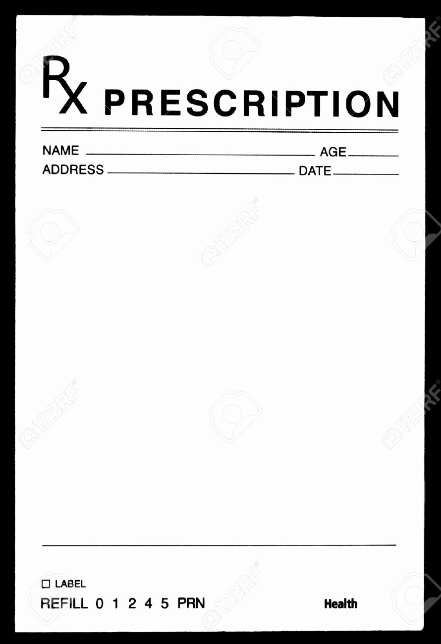 Prescription Template Microsoft Word Unique 14 Prescription Templates Doctor Pharmacy Medical