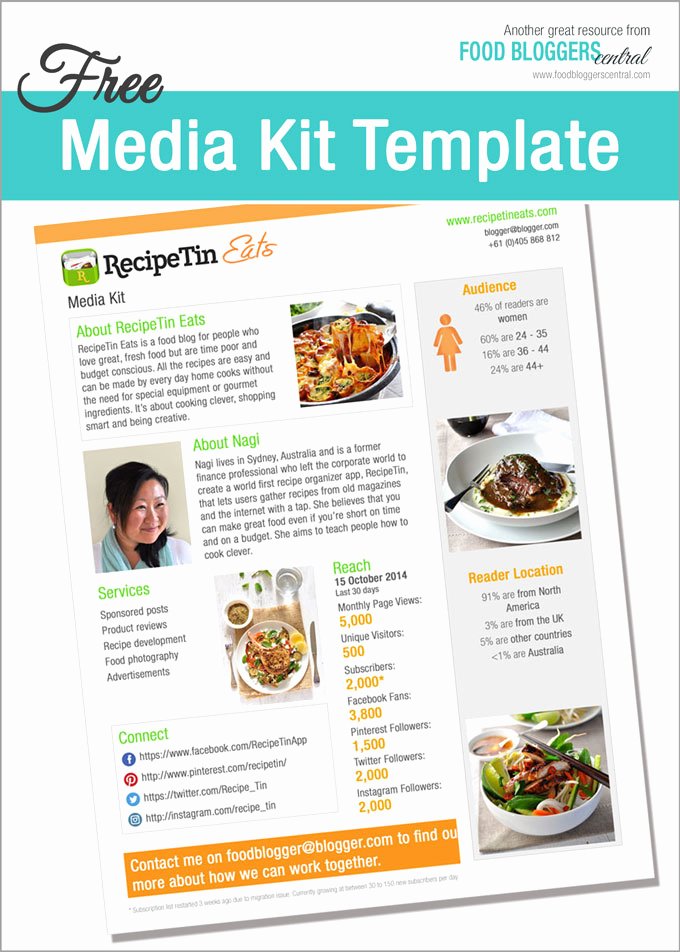 Press Kit Template Free Beautiful Media Kit Template Free