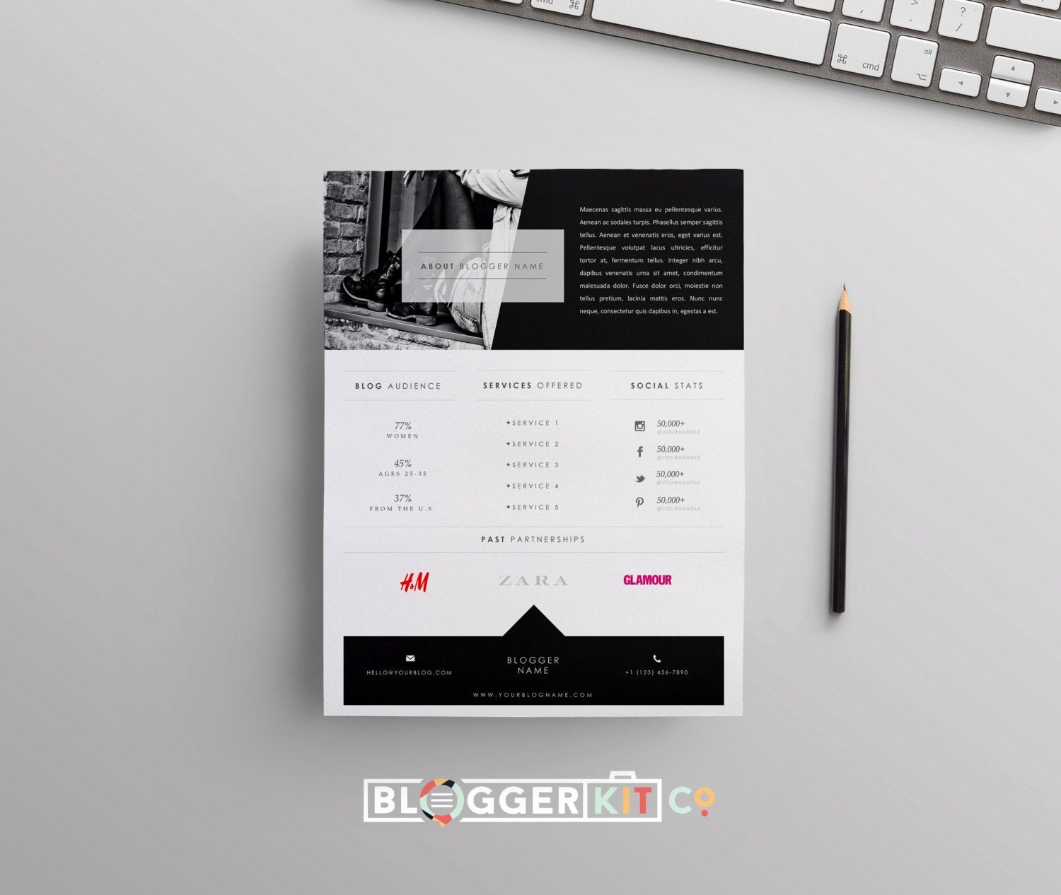 Press Kit Templates Free Best Of Two Page Media Kit Template Press Kit Template Electronic