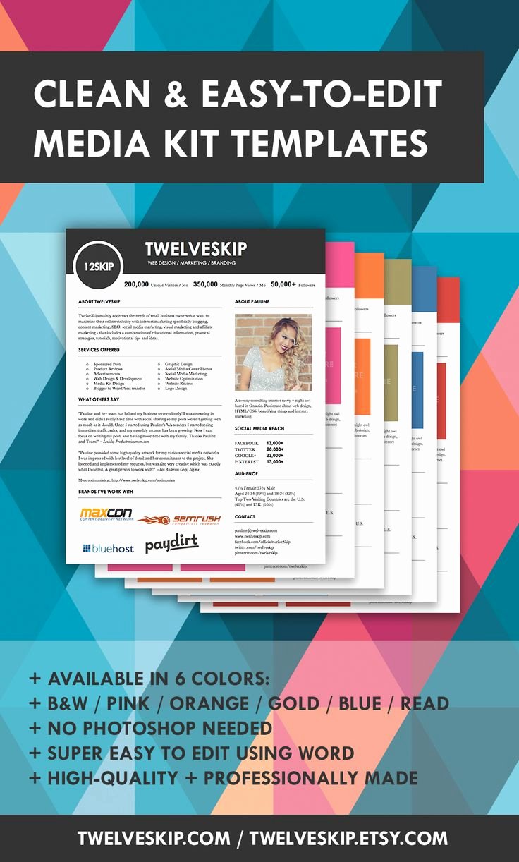 Press Kit Templates Free Lovely 32 Best Images About Media Kit Design Examples On