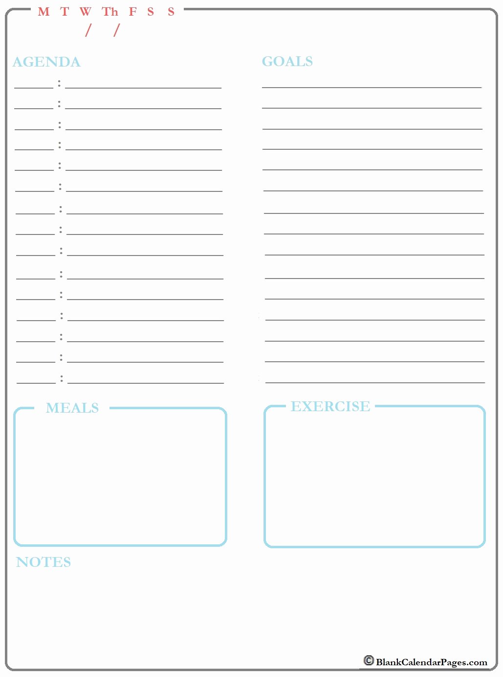 Printable Daily Planner Template New October 2019 Daily Calendar Template October 2019 Daily
