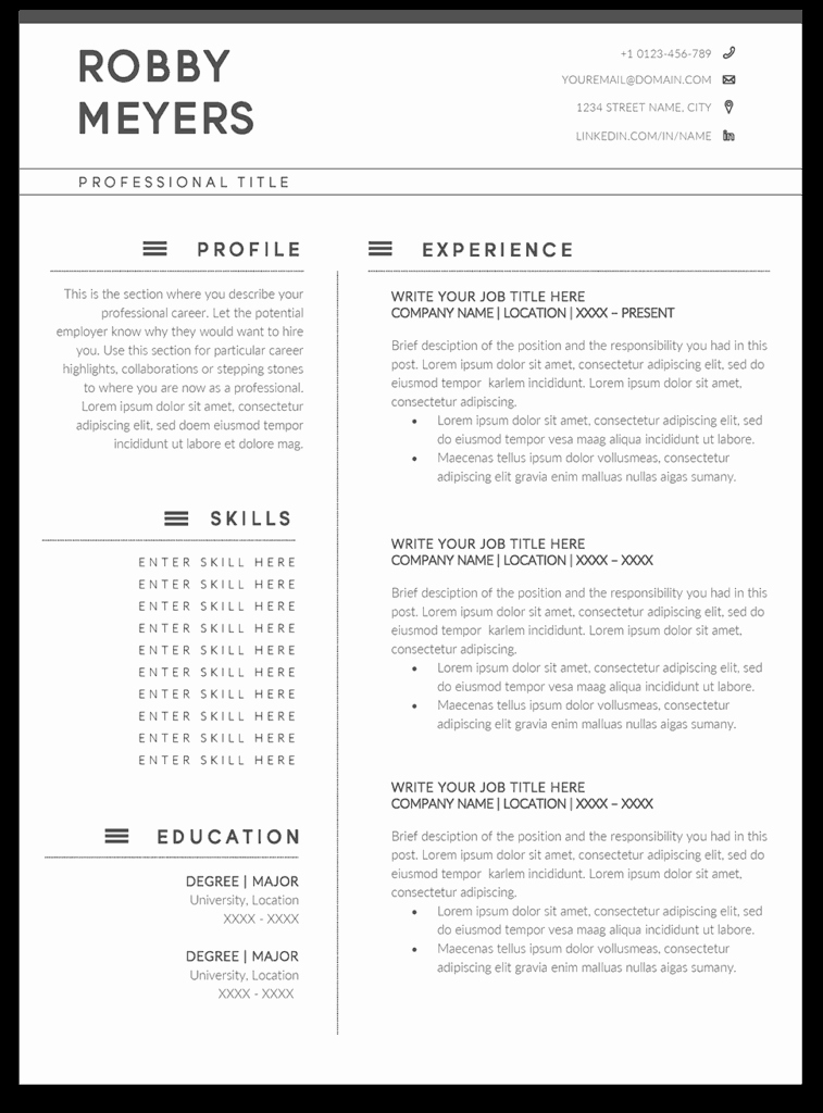 Product Manager Resume Template Awesome Product Manager Resume Popular Templates Sample
