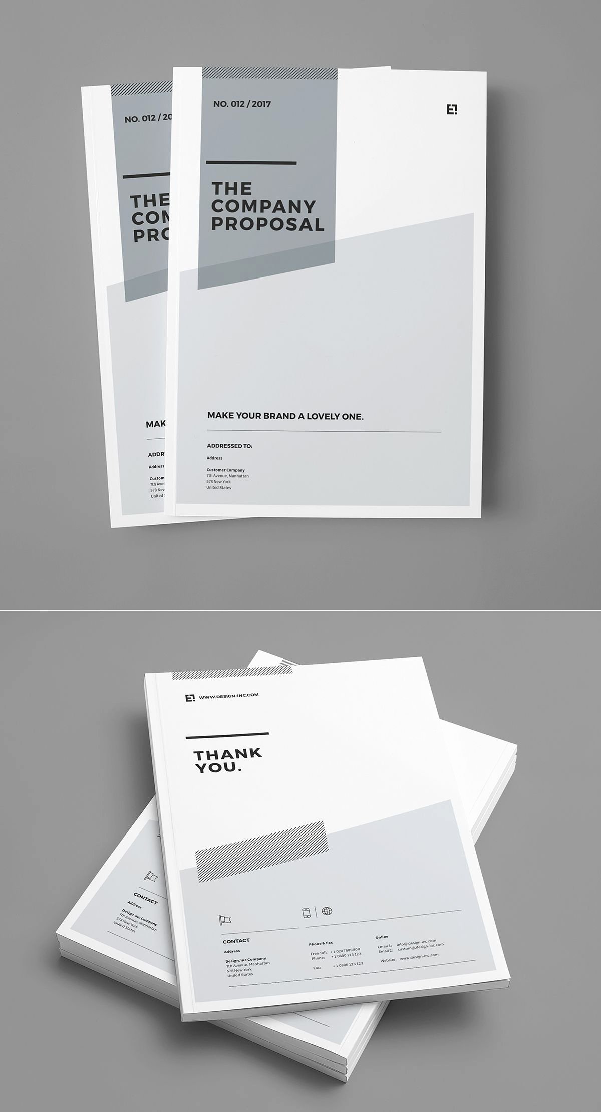 Professional Portfolio Cover Page Template Inspirational Proposal and Portfolio Templateminimal and Professional