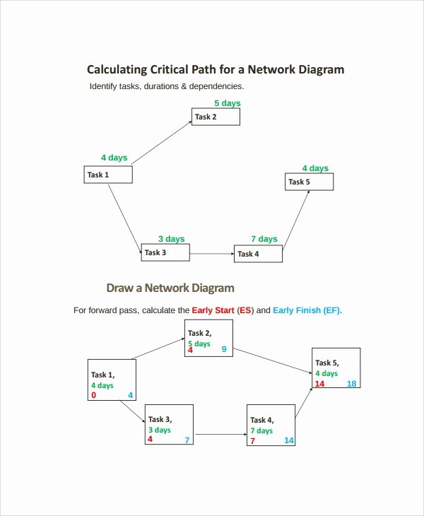 Project Network Diagram Template Lovely Sample Network Diagram 8 Documents In Pdf Word Pptx