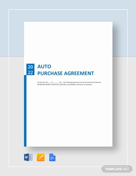 Purchase Agreement Template Word Best Of Purchase Agreement Template 28 Free Word Pdf Document