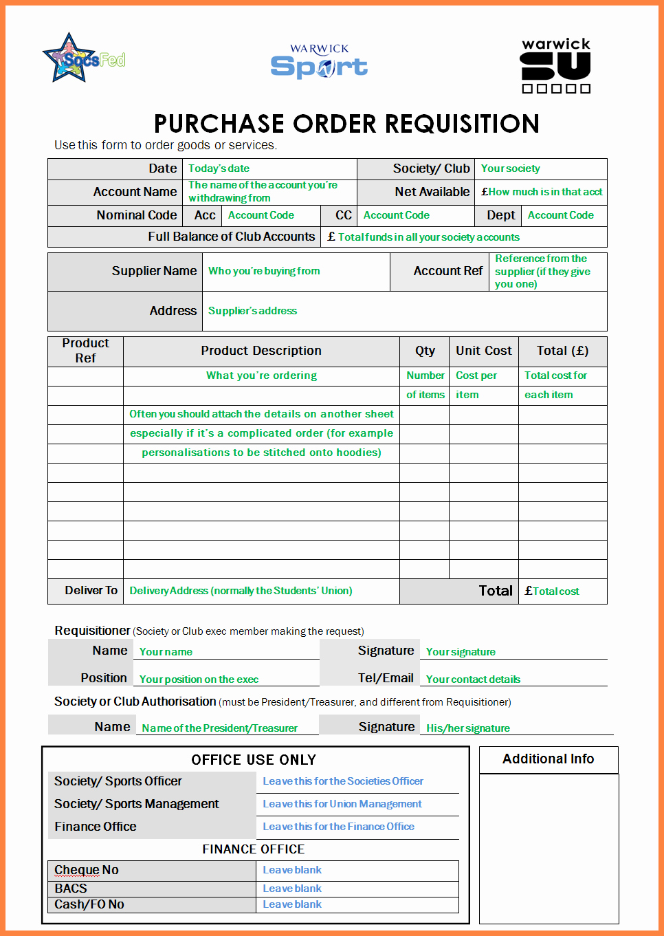 Purchase order Request form Template Inspirational 5 Purchase order Requisition form Template