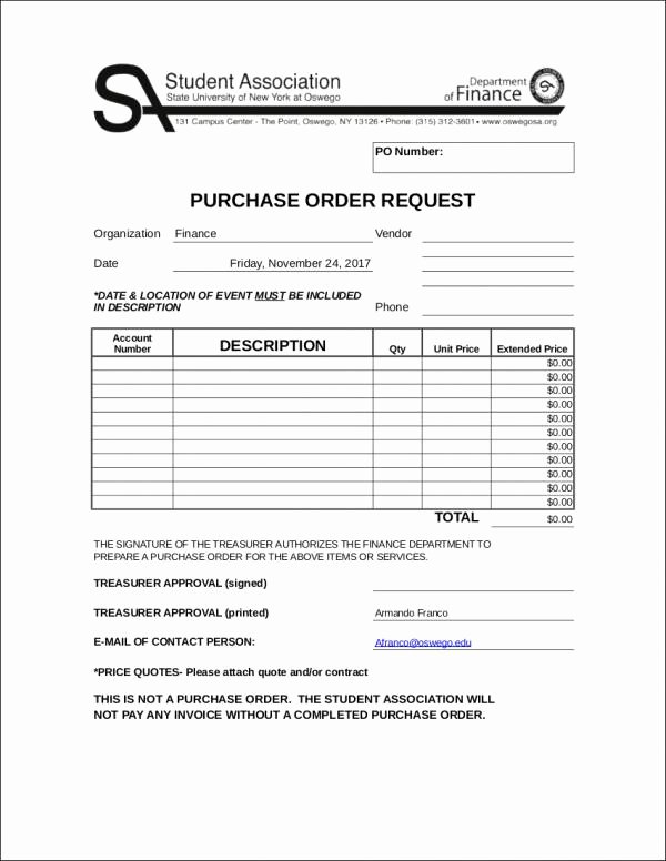 Purchase order Request form Template Lovely 11 Purchase order Samples &amp; Templates Google Docs Ms