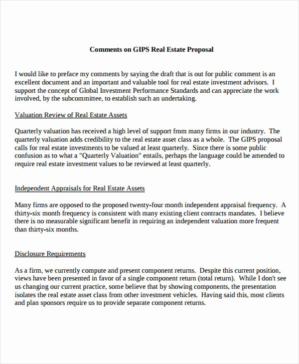 Real Estate Investment Proposal Template Best Of 13 Real Estate Business Proposal Templates Free Word