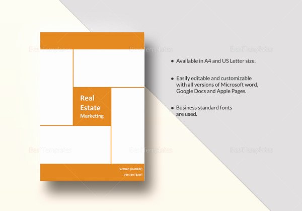 Real Estate Marketing Plan Template Awesome Marketing Plan Template 11 Free Doc Pdf Download