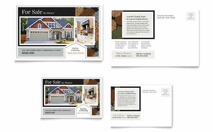 Real Estate Postcards Templates Free Inspirational Real Estate Marketing Postcards – Quick &amp; Easy Templates