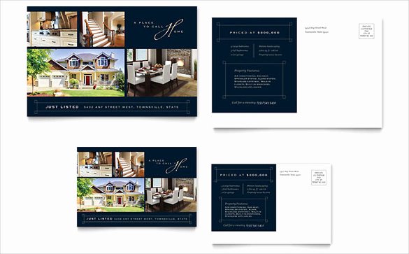 Real Estate Postcards Templates Free New 28 Free Postcard Templates Psd Vector Eps Ai format