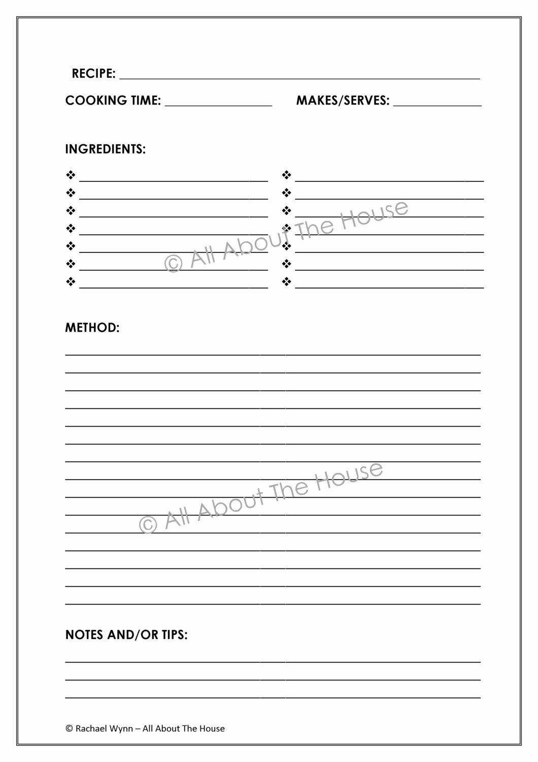 Recipe Template for Mac Awesome Editable Printable Recipe Sheets Template Meal Planning
