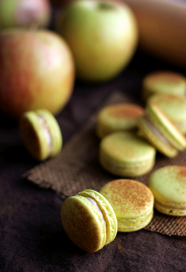 Recipe Template for Mac Luxury Apple Pie Macarons by Culinary Couture