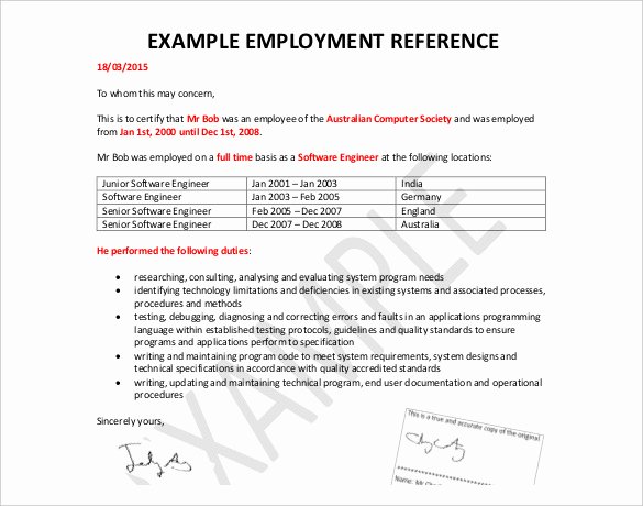 Reference Letter Templates Free Fresh 42 Reference Letter Templates Pdf Doc