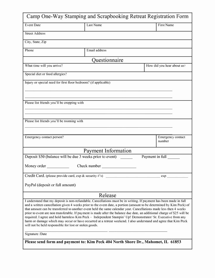 Registration form Template Word Beautiful Free Registration form Template Word Want A Free Refresher