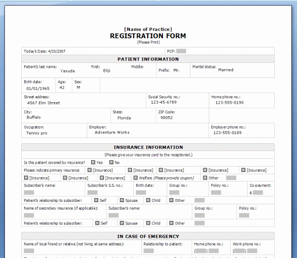 Registration form Template Word Fresh Enrollment form Template Word Picture – Student Enrollment
