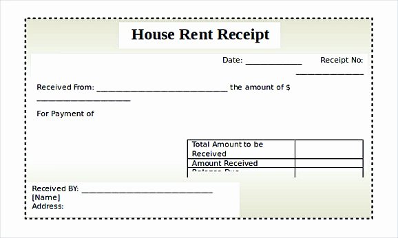 Rent Invoice Template Word Unique Rent Invoice Template