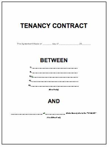 Rental Contract Template Word Luxury Rental Contract Template Microsoft Word Templates