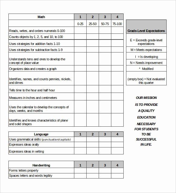 Report Card Template Free Awesome Best 25 Report Card Template Ideas On Pinterest